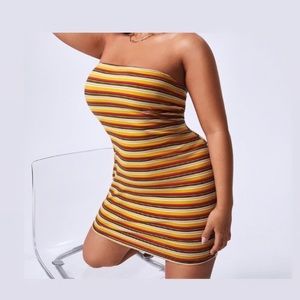 Strapless dress very comfy